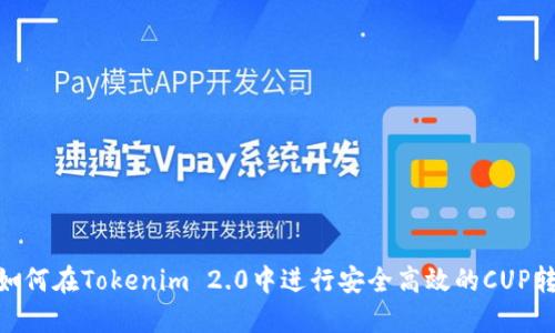 : 如何在Tokenim 2.0中进行安全高效的CUP转账