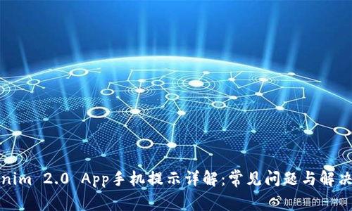 Tokenim 2.0 App手机提示详解：常见问题与解决方案