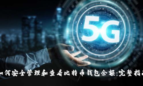 如何安全管理和查看比特币钱包余额：完整指南