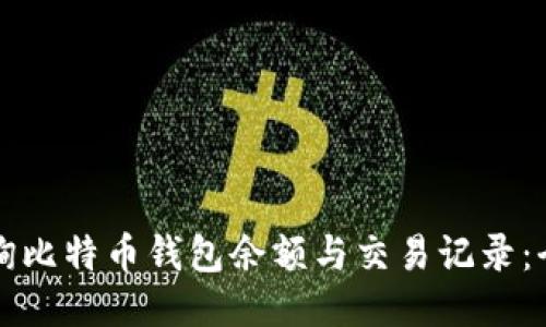 如何查询比特币钱包余额与交易记录：全面指南
