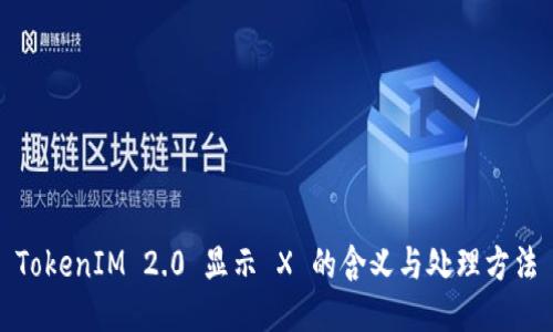 TokenIM 2.0 显示 X 的含义与处理方法