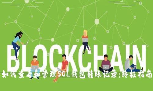 如何查看和管理SOL钱包转账记录：终极指南